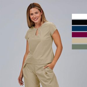 Blusas de mujer escote lágrima 600104