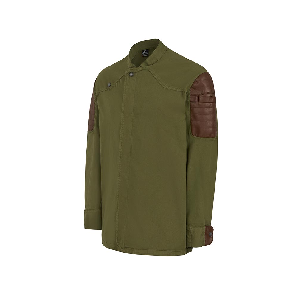 Chaqueta chef hombre slim fit kaki 4140