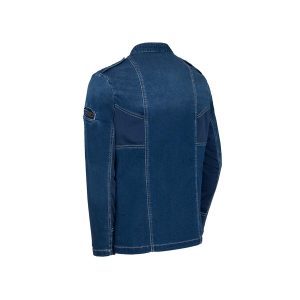 Chaqueta cocina hombre denim 4130 espalda