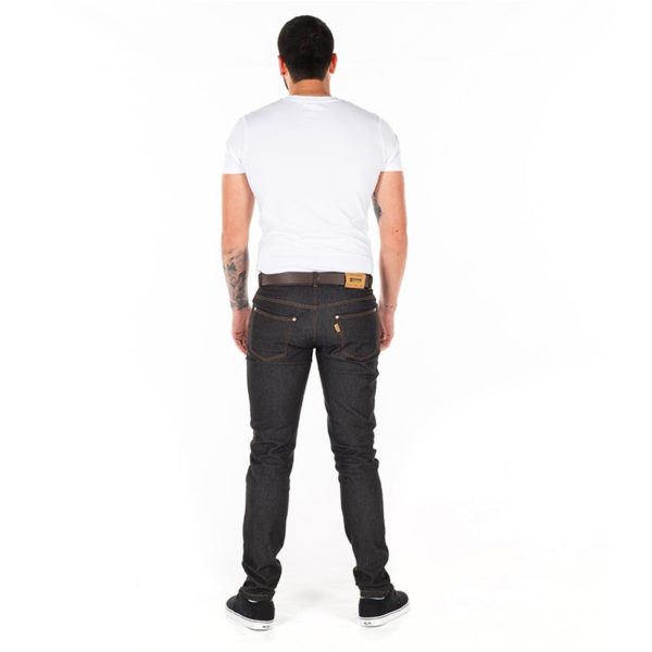 Pantalón camarero vaquero color negro 7801-821 espalda