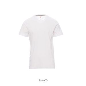 Camiseta manga corta blanco Sunset