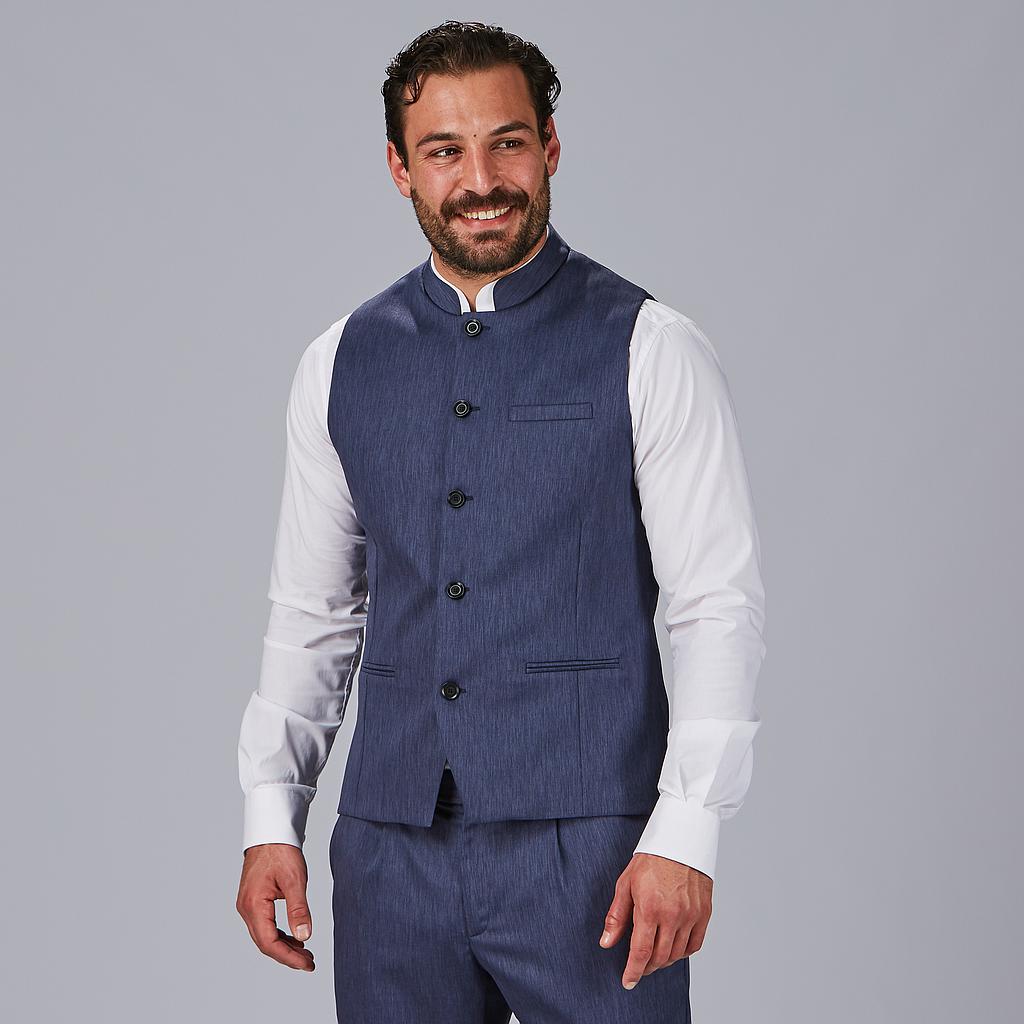 Chaleco de hombre de vestir azul 950012-104