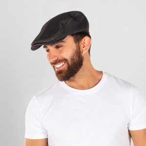 Gorra tipo boina vaquera negra 459700-821