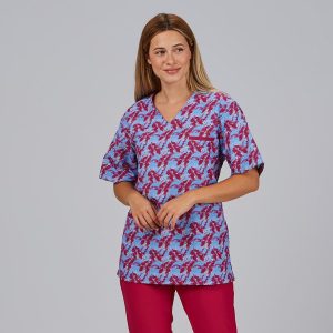 casaca sanitaria frambuesa 600071-2919