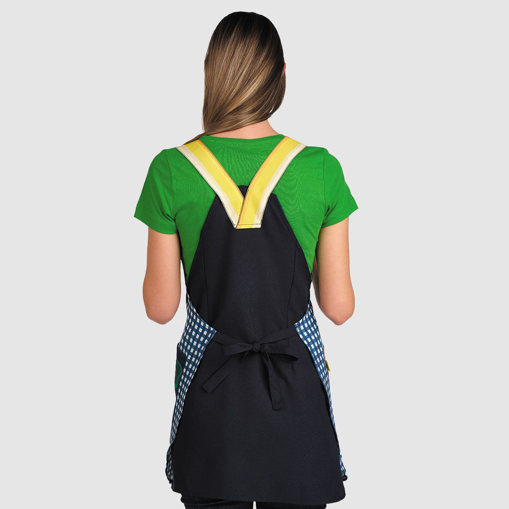 Delantal de profesora infantil Goma 22602481 espalda