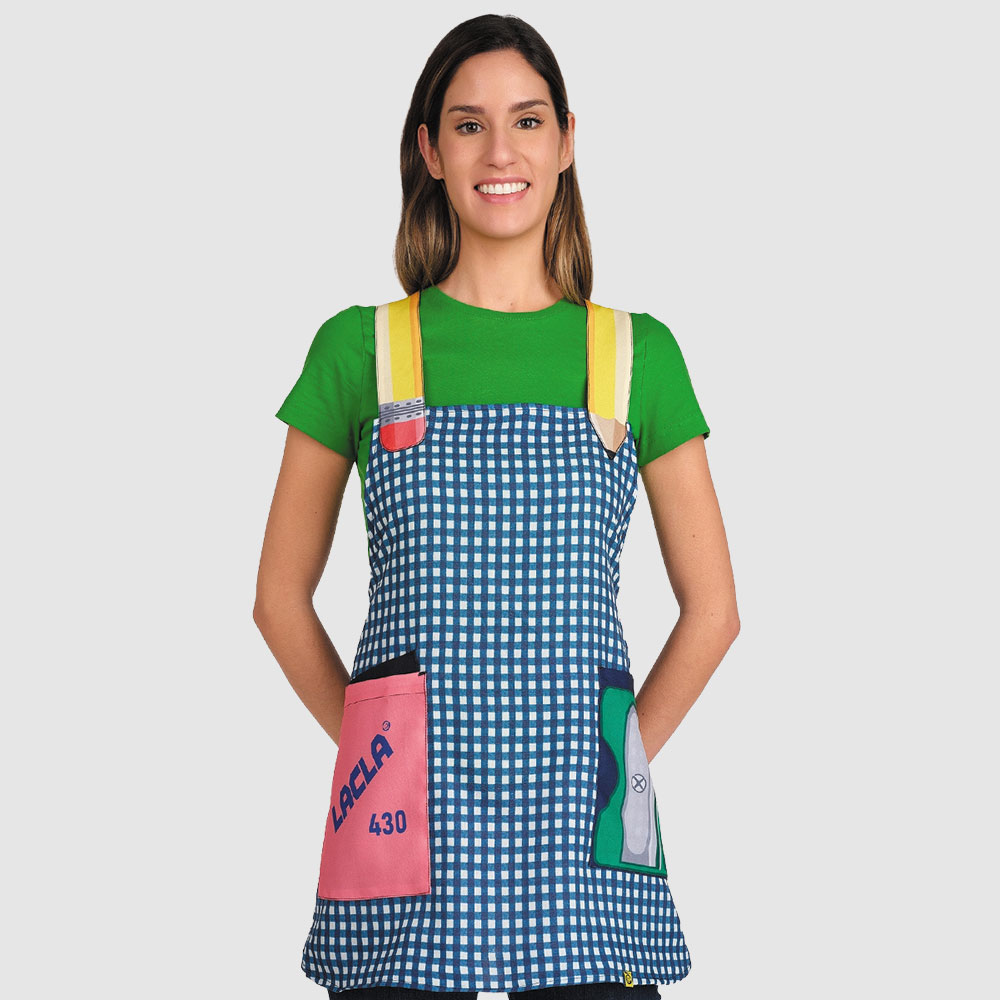 Delantal de profesora infantil Goma 22602481